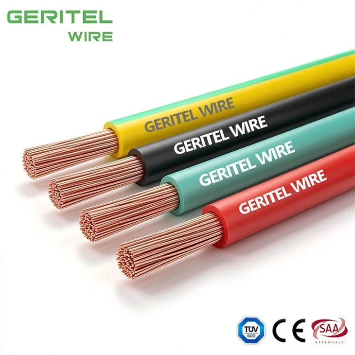 4 Mm² H07V-K Wire For HVAC And Pump Control Panel Applications best
