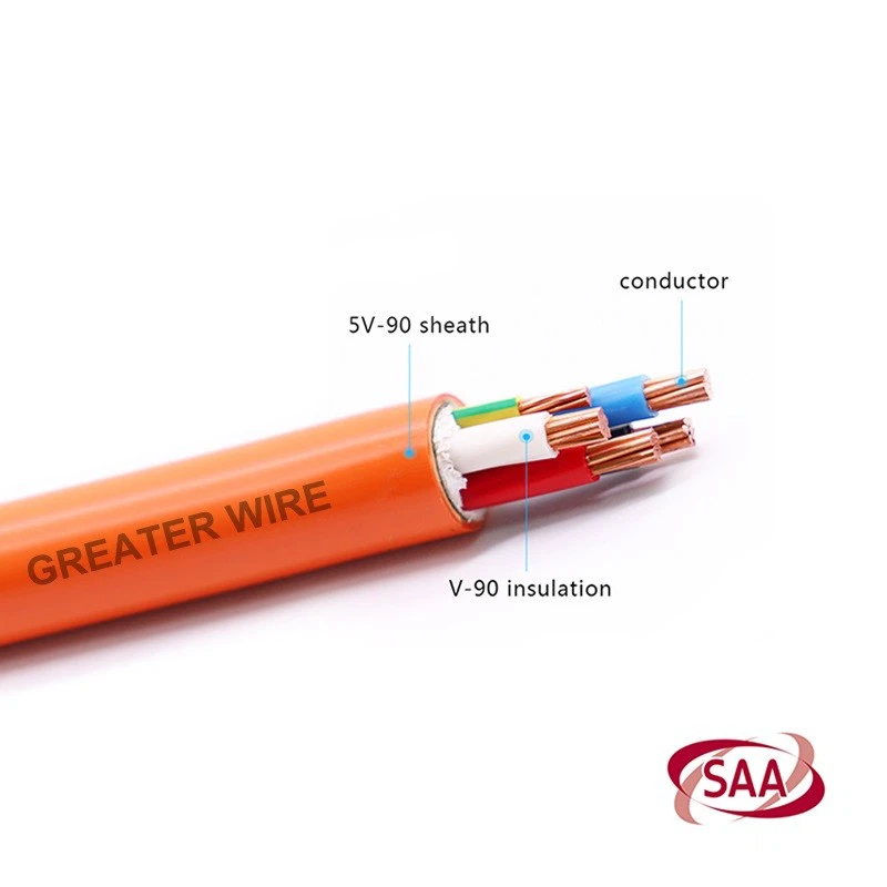SAA Orange Circular Cable